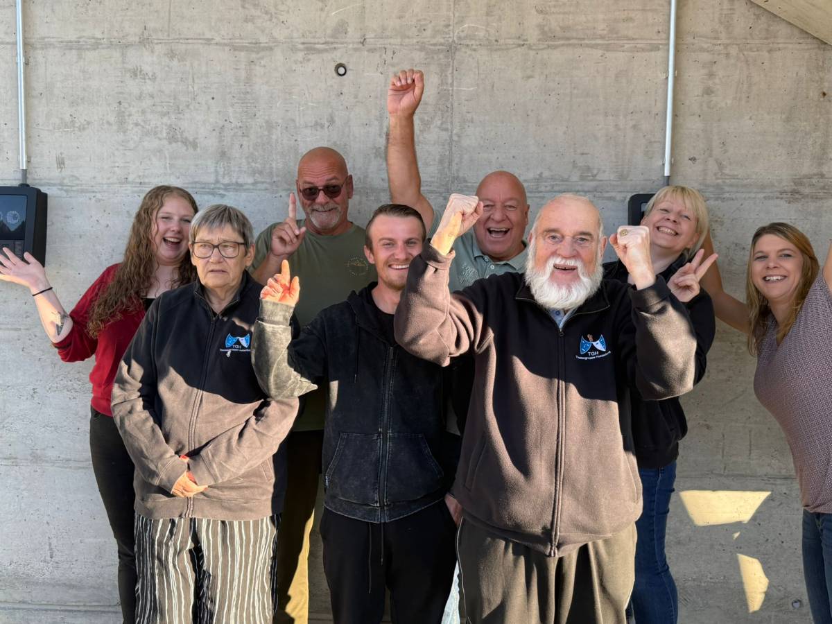 WIR BEDANKEN UNS VON HERZEN